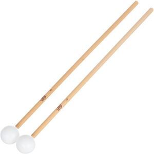 MG Mallets X2 Xylophone Mallets White