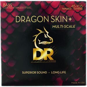 DR Strings Dragon Skin+ DBSM-45 Coated
