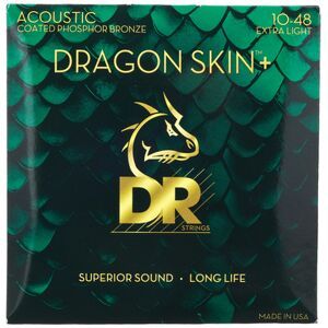 DR Strings Dragon Skin+ DAP-10/48 Coated