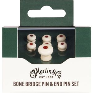 Martin Guitar Bone Bridge & End Pin F Tort