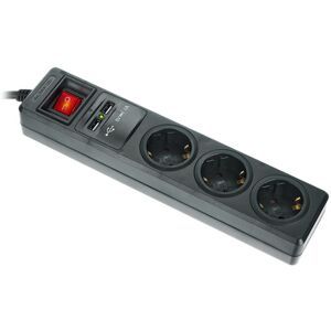 the t.racks Power 3 USB 2 S Black