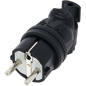 PCE 05821-s Taurus Angle Plug Black