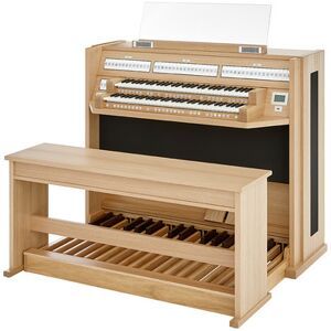 Johannus Premium Live 2T, Light Oak, Concave