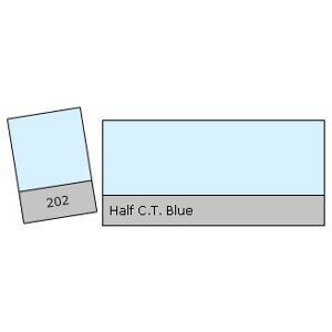 Lee Colour Filter 202 H.C.T. Blue Half C