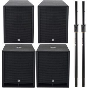 HK Audio PR:O 115 FD2/118 Sub D2 Bundle nero
