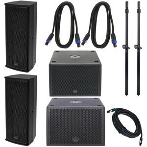 Seeburg Acoustic Line A2/G Sub 1201 Power Bundle nero