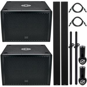 Seeburg Acoustic Line L16 / G-Sub Power Bundle nero