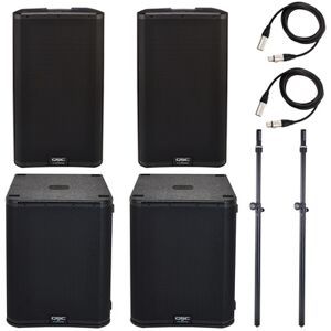 QSC K 12.2/KS118 Power Bundle nero