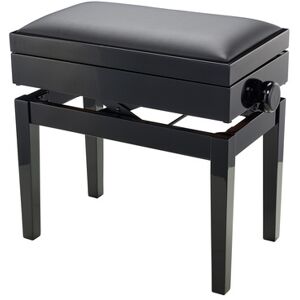 K&M ; Piano Bench 13951 Polished Black