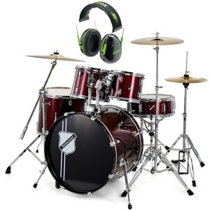 Millenium Focus 20 Drum Bundle Red Rosso