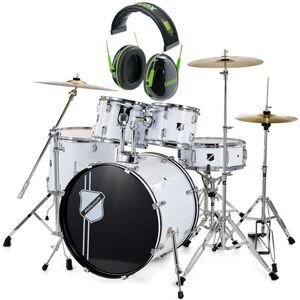 Millenium Focus 20 Drum Bundle White bianco