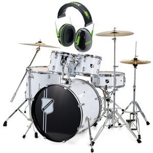 Millenium Focus 22 Drum Bundle White bianco