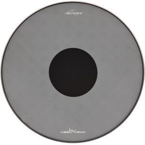Rtom LVMH22 22" Mesh Bass Drum Head Black