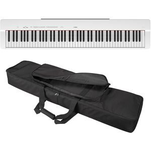 Yamaha P-225 WH Bag Bundle bianco