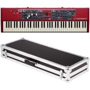 Clavia Electro 7 73 Case Bundle nero