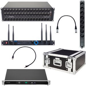 Midas M32C / DL32 Router Bundle nero