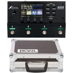 Fractal Audio AM4 Amp Modeller Bundle resina fenolica marrone