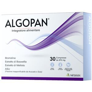 MEDISIN Algopan 30 Compresse per Benessere and Sollievo dal Dolore For Uso Quotidiano