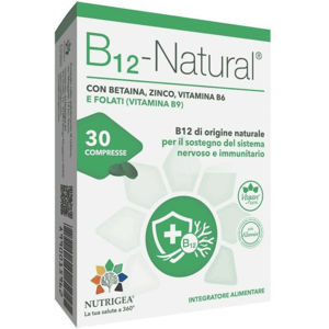 Nutrigea B12 Natural 30 cpr