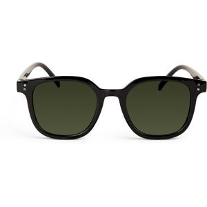 Freddy Occhiali da Sole Neri Unisex con logo Nero Donna Unica