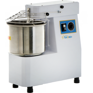 Euromech EMF 10 - Impastatrice a spirale capacità 8 Kg - Monofase