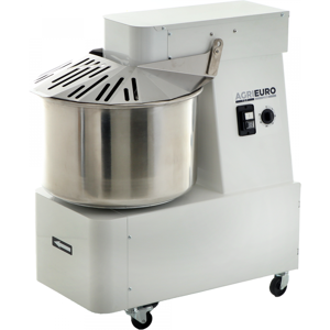 AgriEuro TOP-LINE Impastatrice a spirale Mixer 4000 S - monofase - Capacità impasto 35 KG - vasca 41 litri