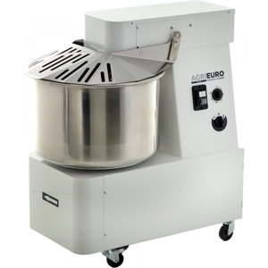 AgriEuro TOP-LINE Impastatrice a spirale Mixer 4000 T-2G, trifase. Impasto 35 KG vasca 41 litri - 2 velocità