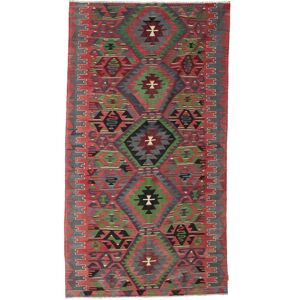 Annodato a mano. Provenienza: Turkey Kilim Vintage Turchi Tappeto 177x323