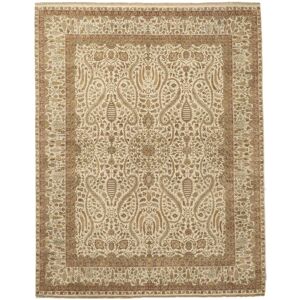 Annodato a mano. Provenienza: India Saruk American Tappeto 245x308