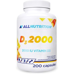 AllNutrition Vitamina D3, 2000 IU, 200 capsule molli