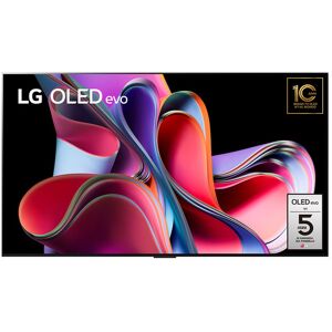 LG OLED evo 77'' Serie G3 OLED77G36LA, TV 4K, 4 HDMI, SMART TV 2023