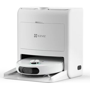 Ezviz RS2 Aspirapolvere lavapavimenti robot con base di lavaggio automatica e telecamera di sicurezza, connesso con app