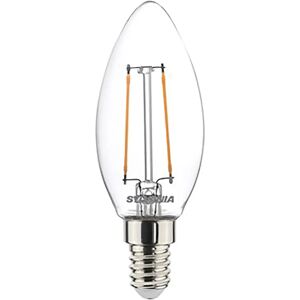 Feilo_sylvania LAMPADINA SYLVANIA LED FILAMENTO OLIVA E14 2,5W=25W 250 lumen 2700K LUCE CALDA Ø 35x97 mm