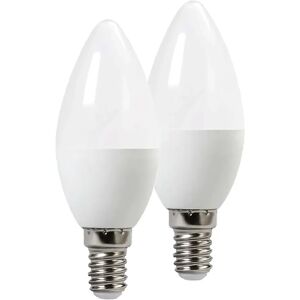 Tecnomat 2 LAMPADINE VIVIDA LED OLIVA E14 5W=40W 475 lumen 6000K LUCE FREDDA Ø 37x100 mm