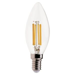 Tecnomat LAMPADINA VIVIDA LED FILAMENTO OLIVA E14 6W=60W 806 lumen 3000K LUCE CALDA Ø 35x98 mm