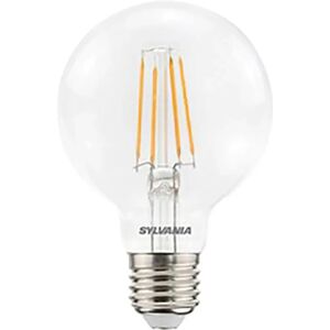 Feilo_sylvania LAMPADINA SYLVANIA LED FILAMENTO GLOBO E27 6W=50W 640 lumen 2700K LUCE CALDA Ø80x122 mm