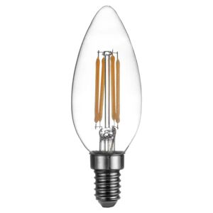 Tecnomat LAMPADINA PARKO LED FILAMENTO OLIVA E14 6W=60W 806 lumen 4000K LUCE BIANCA Ø 35x97 mm