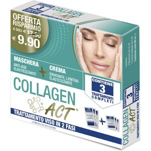 F&f Srl Collagen Act Trattamento Viso 2 Fasi