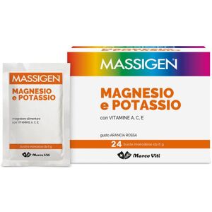 Marco Viti Farmac Massigen Magnesio Potassio 24 Bustine