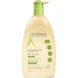 A-Derma Les Indispensables Gel Doccia Surgras Flacone 750 ml