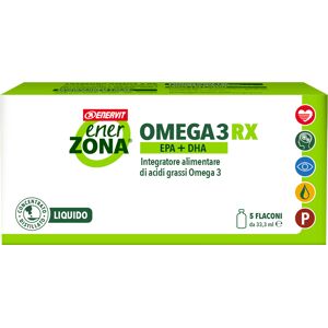 Enerzona Omega 3 RX Integratore Di Acidi Grassi 5 Flaconcini