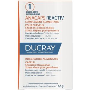 Ducray Anacaps Reactiv Integratore Per Capelli 30 Compresse