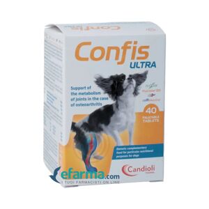 Confis Ultra Cani Supporto Metabolismo Articolare 40 Compresse