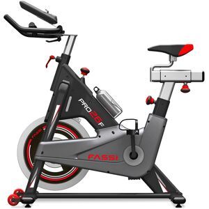 Fassi Fit Bike Pro 26F Gruppo volano 26 kg, Fitness Training App, ricevitore HRC, RPM