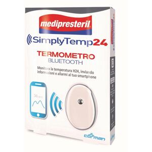 Corman Spa SymplyTemp24 Termometro Digitale Bluetooth - Misurazione Rapida e Connessa