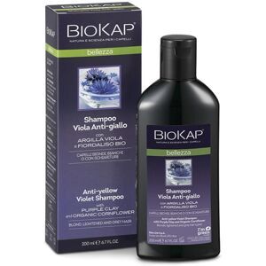 BIOS LINE SpA Biokap Shampoo Viola Antigiallo 200ml - Shampoo Viola Anti-giallo