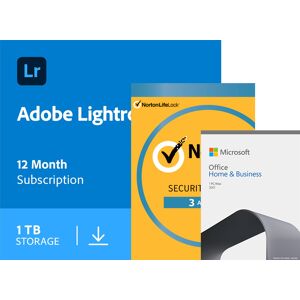 Adobe Lightroom Creative Cloud multilingue 1 Gebruiker 1Jaar 1TB cloudopslag