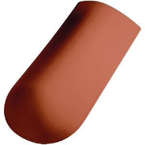 Leroy Merlin Finale di colmo per coppo trafilato in terracotta 40 cm x 19 cm rosso