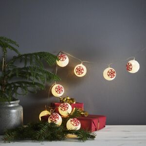 Leroy Merlin Ghirlanda Ornament 10 lampadine 1.3 m, cavo trasparente, IP20