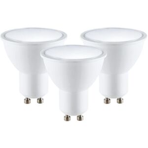 On Set da 3 lampadine Hey Spot x3, LED, GU10 faretto, opaco, luce cct e rgb, 5W= 400LM (equiv 35 W), 120° dimmerabile,
